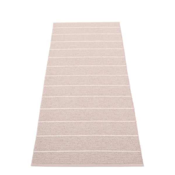 Covor tip traversă pentru interior și exterior roz deschis 70x180 cm Carl Pale Rose – Pappelina