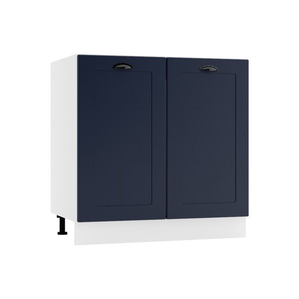 Dulap de bucătărie tip bază sub chiuvetă (lățime 80 cm) Kai – STOLKAR