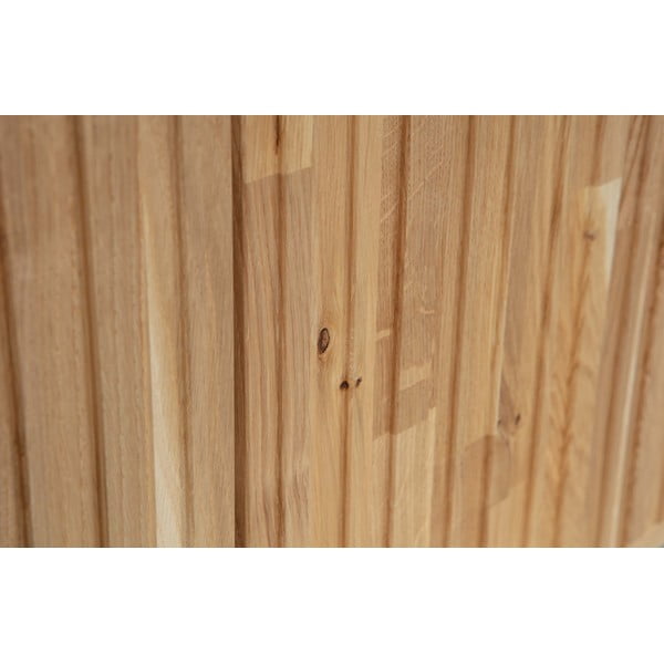 Comodă TV în culoare naturală cu aspect de lemn de stejar 100x56x44 cm Gravure – WOOOD-image-1