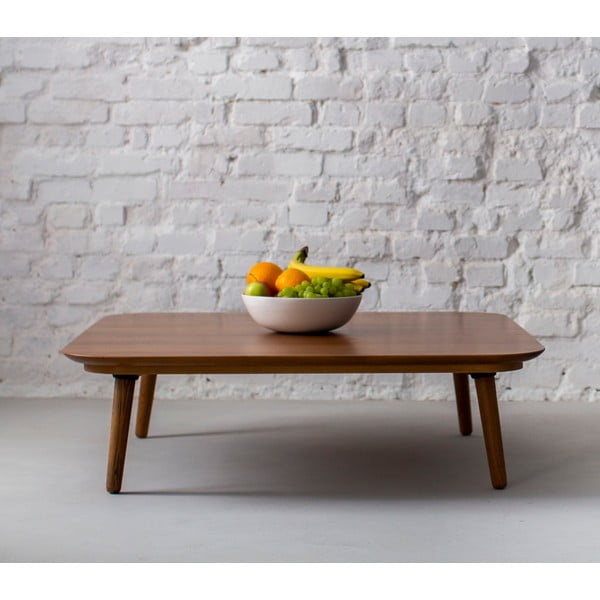 Măsuță de cafea din lemn de frasin Ragaba Contrast Tetra, natural, 110 x 110cm-image-1