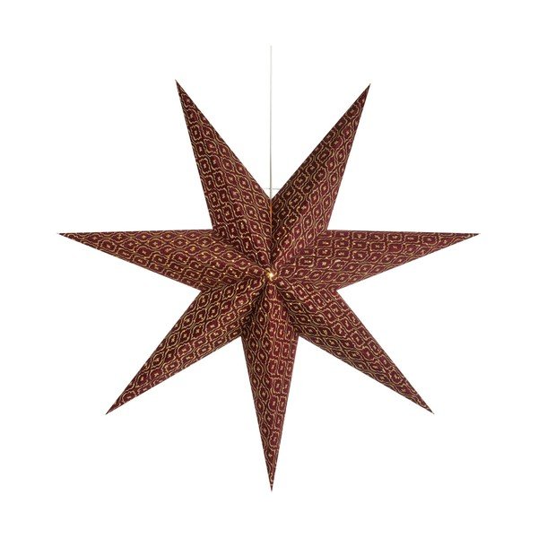 Decorațiune luminoasă de Crăciun burgundy suspendată Baroque – Markslöjd