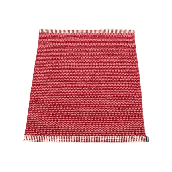 Covor pentru exterior și interior roșu 60x85 cm Mono Blush – Pappelina