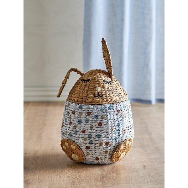 Coș de jucării pentru copii din zambilă de apă ø 35x60 cm Villja – Bloomingville Mini-image-1