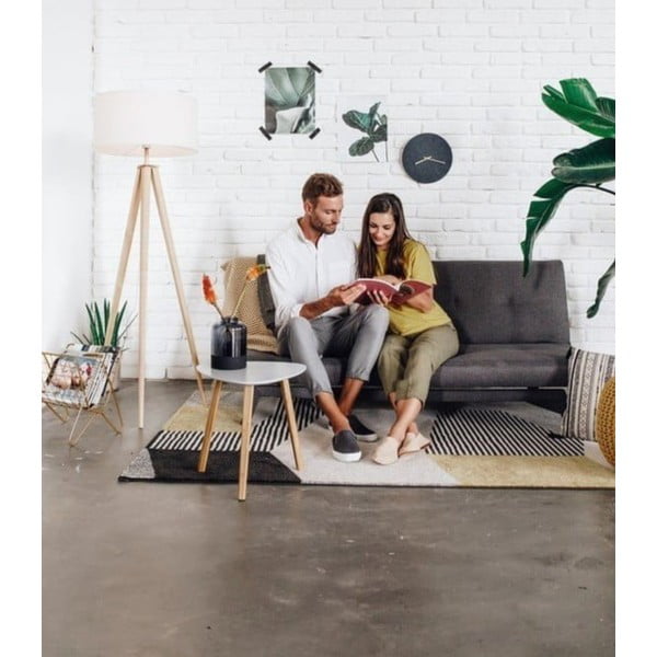 Măsuță auxiliară Bonami Essentials Viby, alb-image-1