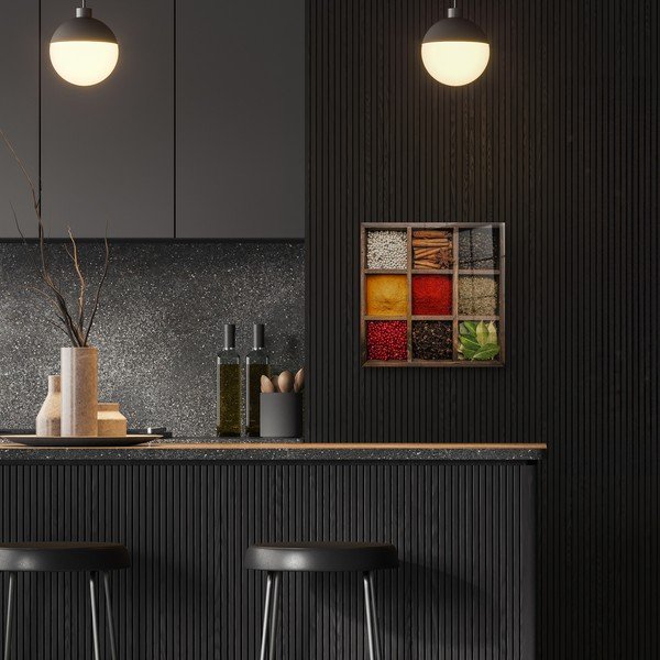 Tablou din sticlă 30x30 cm Spices Box – Styler-image-1