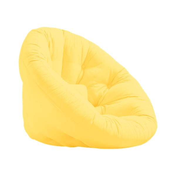 Fotoliu variabil Karup Design Nest Yellow