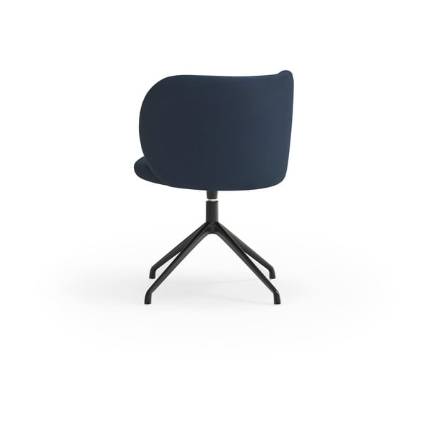 Scaun de sufragerie albastru închis tapițat Mogi – Teulat-image-2