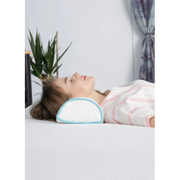 Pernă ergonomică cu umplutură de spumă cu memorie 18x42 cm – Mila Home-image-1