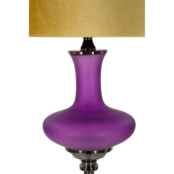 Lampadar galben-mov cu abajur textil (înălțime 167 cm) Milva One – Mauro Ferretti-image-1