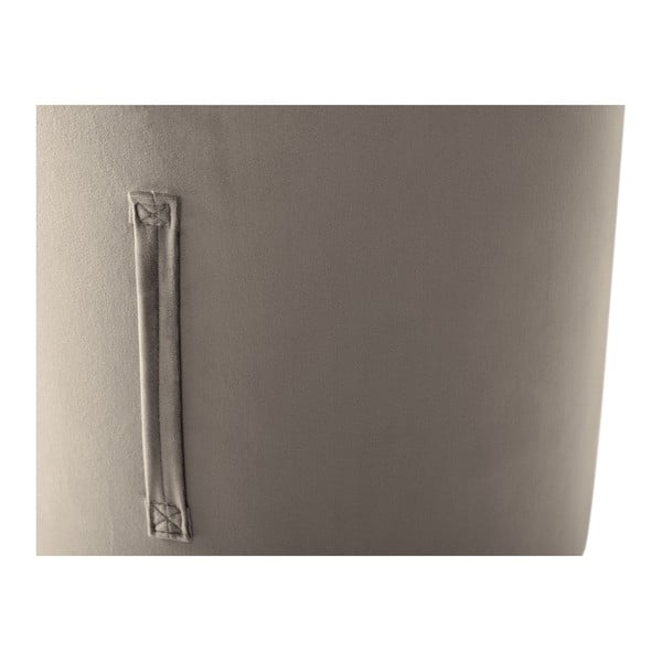 Puf Mazzini Sofas Fiore, ⌀ 40 cm, bej-image-3
