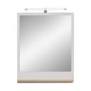Oglindă de perete cu led/cu raft 60x74,5 cm Quickset 966 – Pelipal