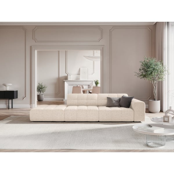 Șezlong crem (cu colț pe partea dreaptă) Chicago – Cosmopolitan Design-image-1