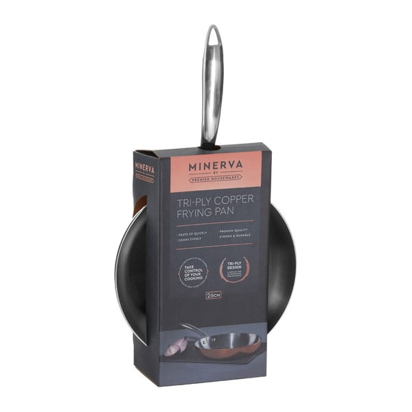 Tigaie Premier Housewares Minerva, ⌀ 26 cm, arămiu-image-4