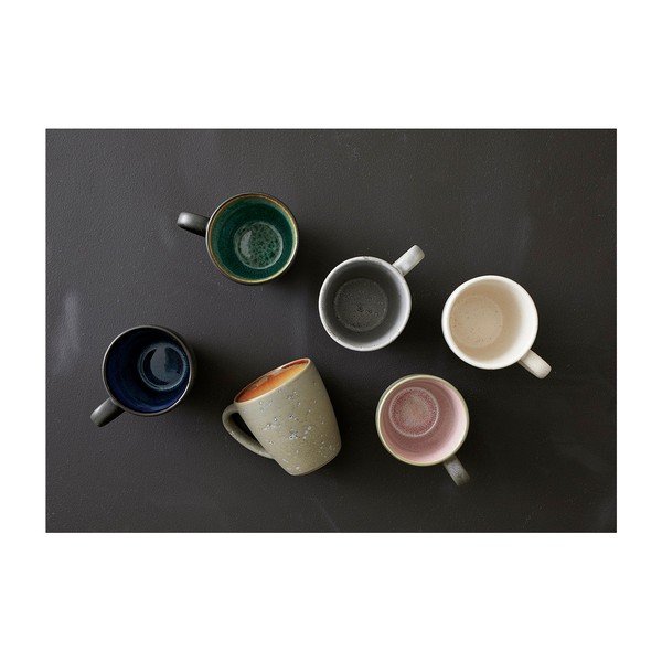 Cană neagră/albastră din gresie ceramică 190 ml Gastro – Bitz-image-2