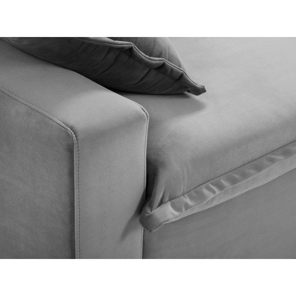 Canapea extensibilă Kooko Home Mezzo, gri-image-1
