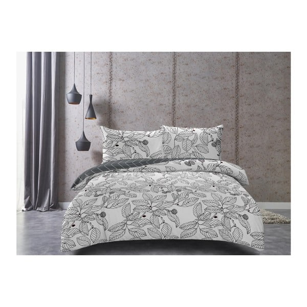 Lenjerie de pat din bumbac satinat DecoKing Coloring, 200 x 220 cm-image-1