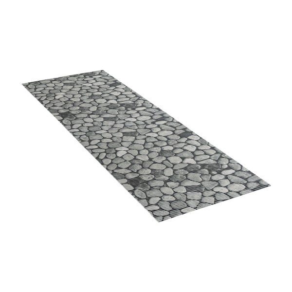 Covoraș de baie gri din plastic 65x200 cm Sassi – Wenko-image-2