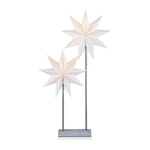Decorațiune luminoasă albă  cu model de Crăciun Duva – Markslöjd