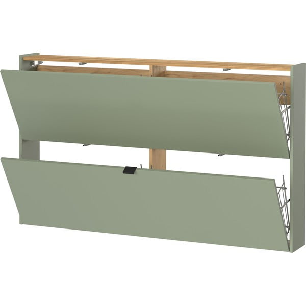 Pantofar verde-gri cu deschidere înclinată Ameca – Germania-image-3