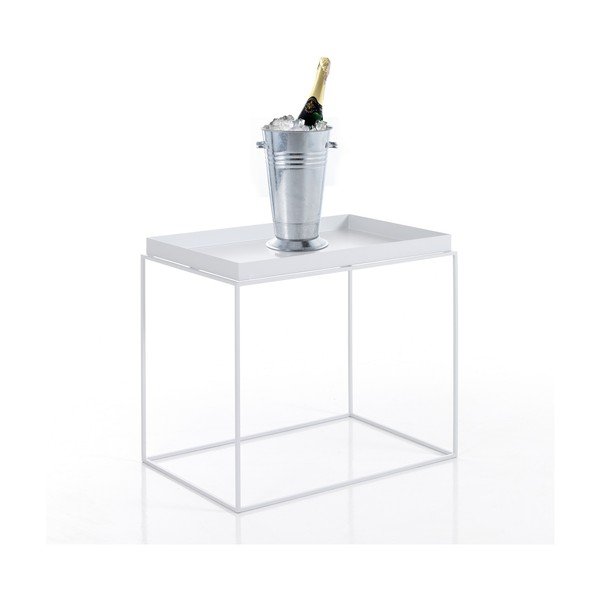 Masă auxiliară de grădină din metal 60x40 cm Hannah – Tomasucci-image-2