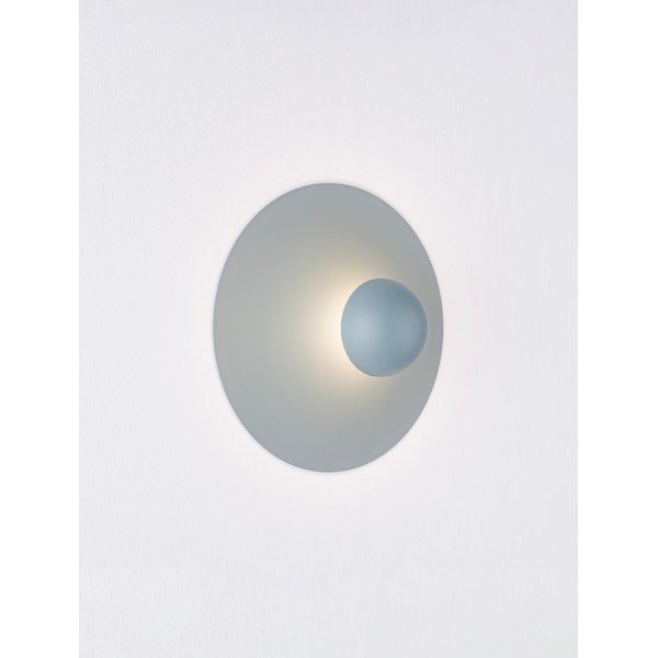 Aplică de perete albastru prăfuit LED din aluminiu Edem – Nova Luce-image-4