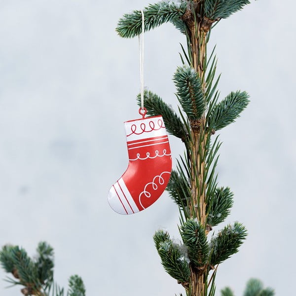 Decorațiune pictată manual pentru bradul de Crăciun Rex London Stocking-image-1