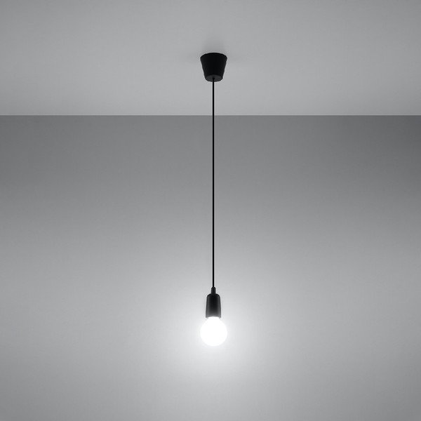 Lustră neagră 9x9 cm Rene - Sollux-image-4
