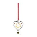 Ornament de Crăciun din sticlă Heart – Holmegaard