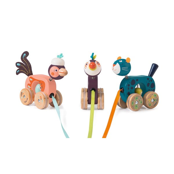 Jucărie de tracțiune Panther - Moulin Roty-image-2