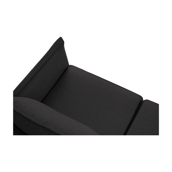 Canapea Interieurs 86 Andrea, 218 cm, negru-image-3