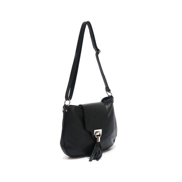 Geantă din piele Isabella Rhea Laurus, negru-image-1