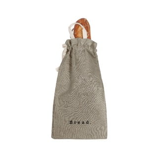 Săculeț textil pentru pâine Really Nice Things Bag Grey, înălțime 42 cm