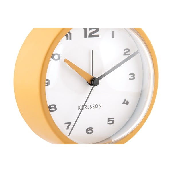 Ceas deșteptător ø 11 cm Brisk Dome – Karlsson-image-3
