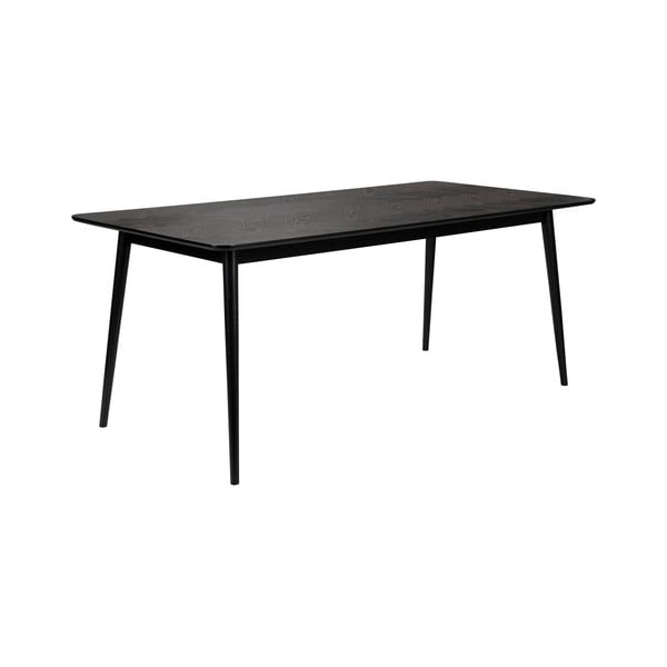 Masă de dining cu aspect de lemn de stejar 80x160 cm Fabio – White Label-image-3