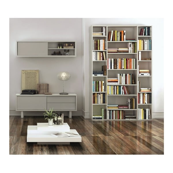 Bibliotecă albă 144x224 cm Valsa – TemaHome-image-4