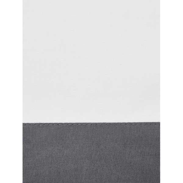 Față de pernă decorativă din bumbac percale Westwing Collection, 40 x 80 cm, alb-image-1