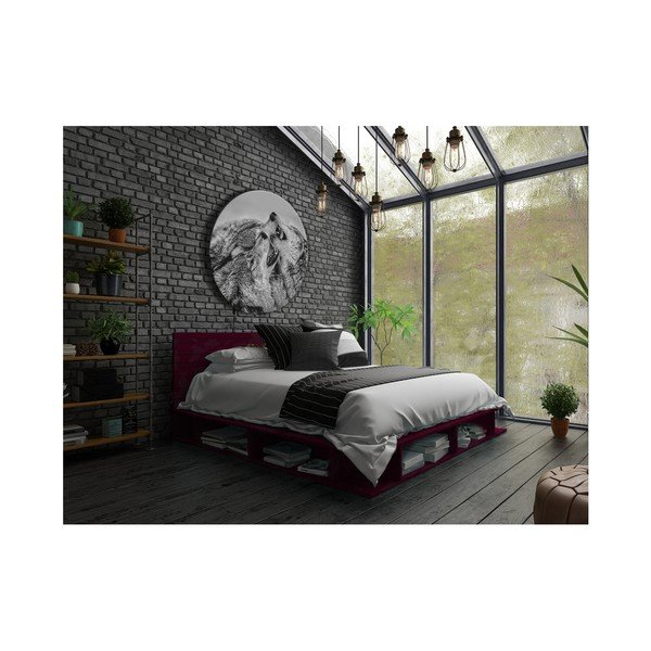 Decorațiune perete Styler Ring Wolves, ø 70 cm-image-2