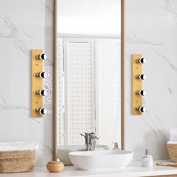 Aplică de perete aurie Mirro – Opviq lights-image-2