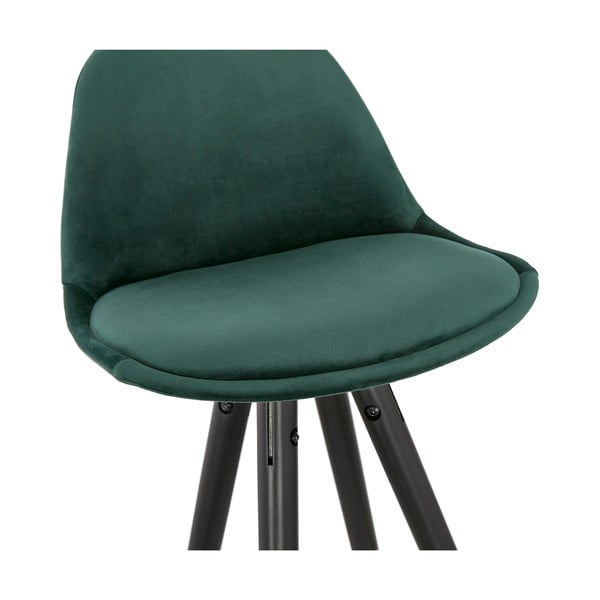 Scaun de bar Kokoon Carry Mini, înălțime 65 cm, verde închis-image-4