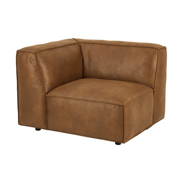 Modul pentru canapea maro coniac (colț stânga) Fairfield Kentucky – Bonami Selection-image-3
