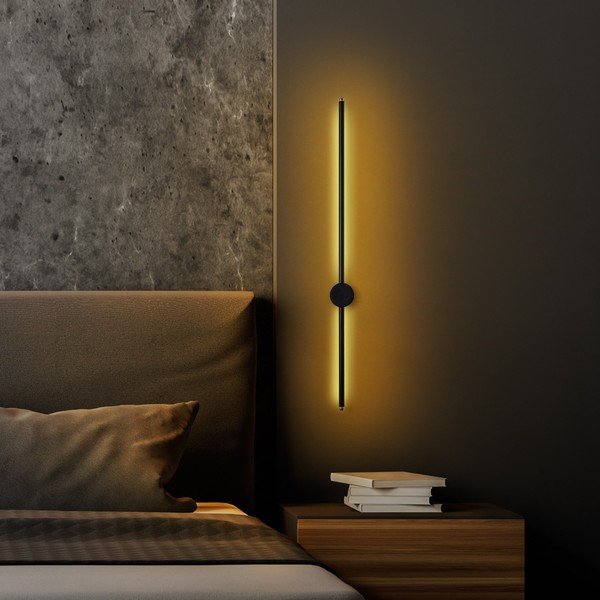 Aplică de perete neagră LED Sword – Opviq lights-image-1