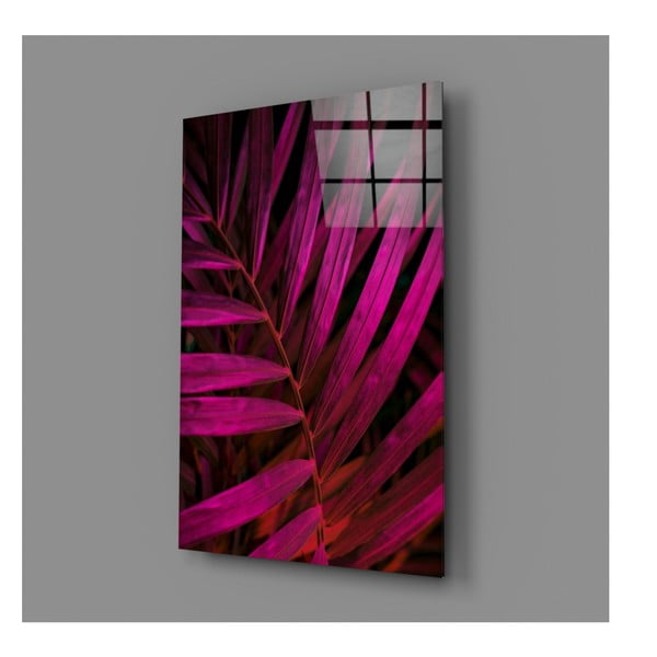 Tablou din sticlă Insigne Palm Leaf II.-image-4