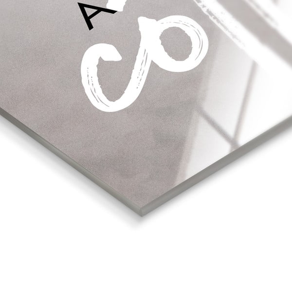 Ceas de perete Styler Glassclock Coffee Love, 20 x 60 cm-image-2