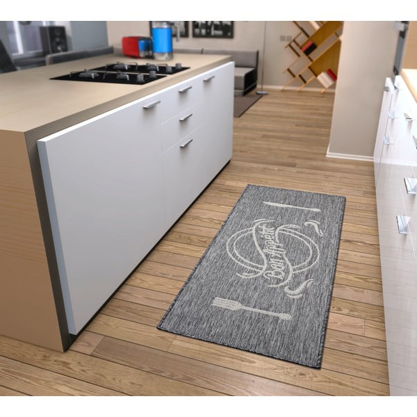 Covor tip traversă grej 62x150 cm Cucina – Hanse Home-image-1