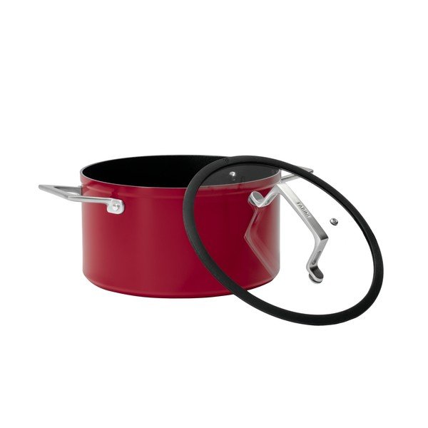 Oală cu capac/cu suprafață ceramică 5,5 l Meda 4.0 – FABINI-image-2
