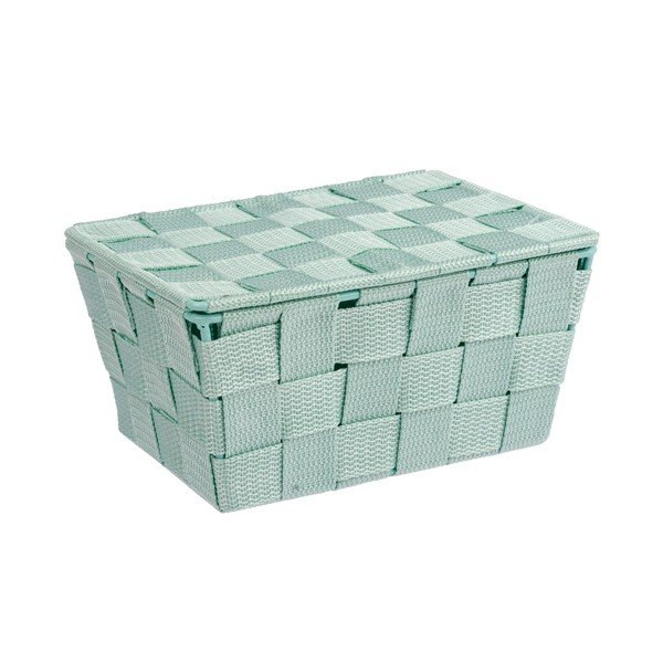 Coș cu capac Wenko Adria, verde mentă-image-2