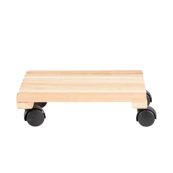 Bază mobilă pentru ghiveci din lemn (înălțime 8 cm) Indoor & Outdoor – Esschert Design-image-2