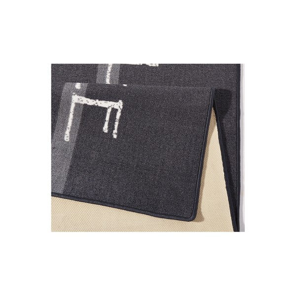 Covor tip traversă de bucătărie Hanse Home Milk&Coffee, 67x180 cm, gri-image-4