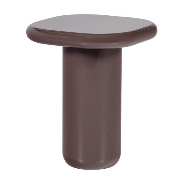 Măsuță auxiliară cu aspect lucios 50x50 cm Zava – WOOOD-image-2