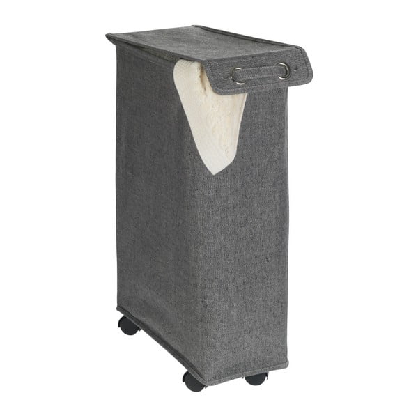 Coş de rufe Wenko Corno, 44,4 l, gri închis-image-2